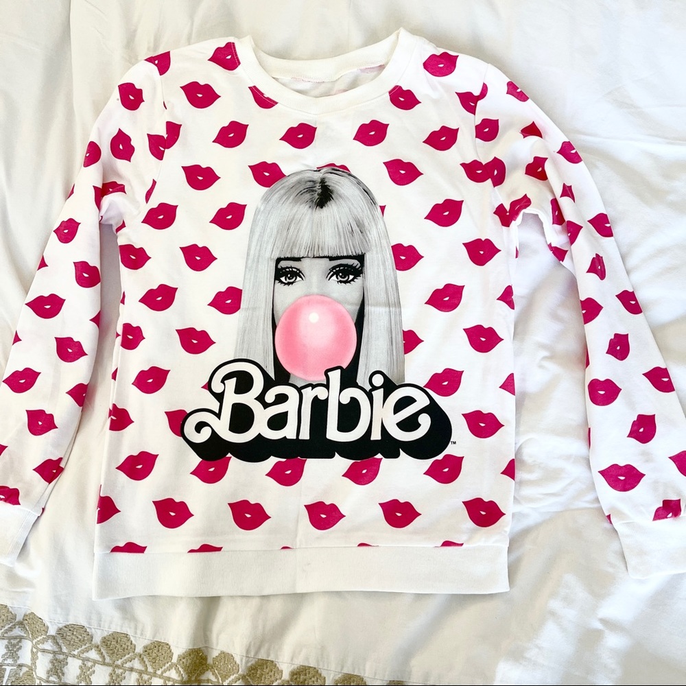 Bubblegum Barbie Sweater